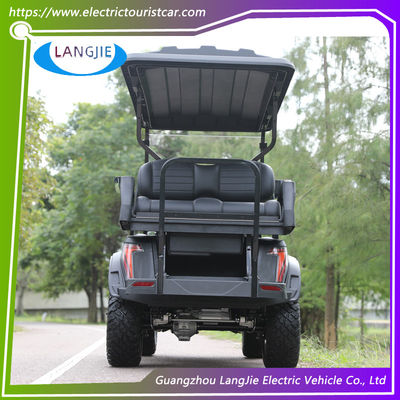 Moteur à courant alternatif 4 sièges voiture de golf électrique couleur personnalisée chariots de chasse de golf vitesse maximale 40km/h