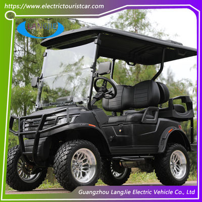 Un bon prix. 4 personnes chariots de golf électriques gratuit entretien alimenté par batterie 48v régulateur moteur AC en ligne