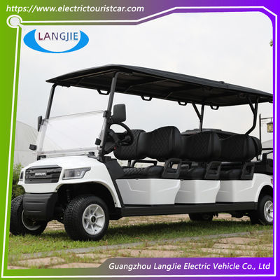Chariot de golf à 4 roues 8 Chariot de golf pour passagers 48V Chariot de golf à moteur électrique pour hôtel