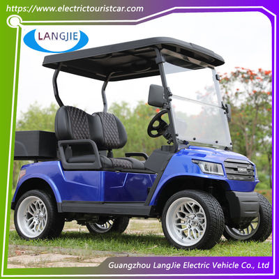 Un bon prix. Voiture de golf électrique 2 places avec boîte de chargement moteur AC pour des performances optimales sur le terrain de golf en ligne