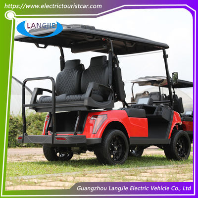 4 personnes 48V chariot de golf soulevé Certification CE 5kw hors route Nouveau style de voiture électrique chariot de golf