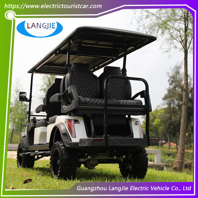 Voiture de chasse électrique de 6 places avec contrôleur 48v et position Light Electric Golf Cart pour les invités VIP