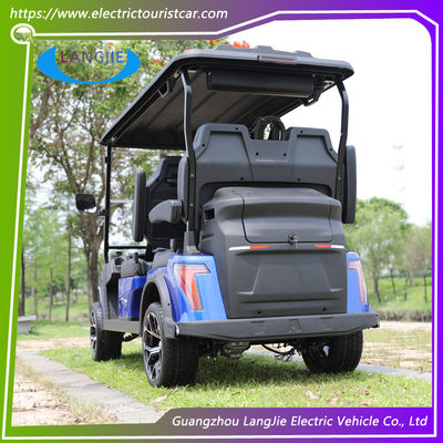 Voiture de chasse électrique personnalisée à 4 places avec moteur AC de 5 kW et une autonomie de 80 km pour les aventures en plein air