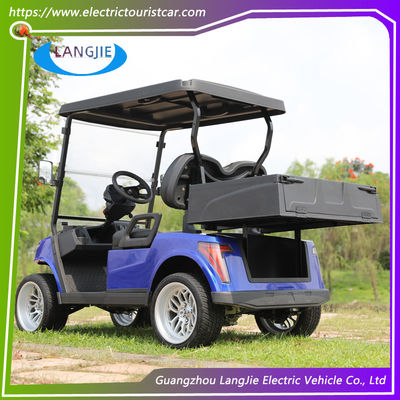 2 places voiture de chargement électrique chariots utilitaires électriques 48V 5KW avec seau 80km