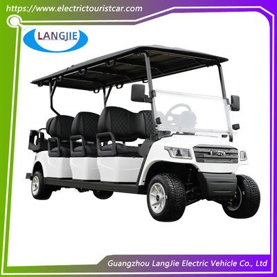 Fabrication de voiture de club chariot de golf avec 8 sièges et batterie sans entretien