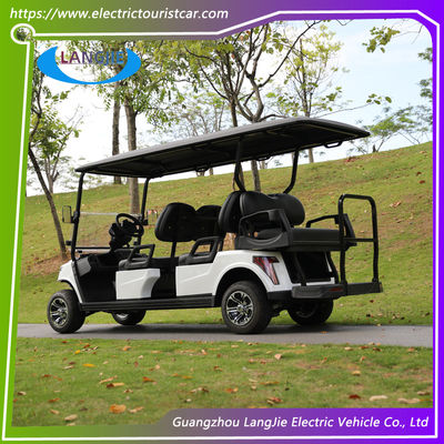 Voiture de club 6 Voiture de golf avec batterie sèche Voiture électrique Voiture de golf pour multi 8v * 6pcs