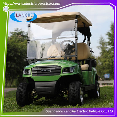 Un bon prix. 2 sièges chariot de golf électrique moteur AC gratuit de maintenance batterie Club voiture pour le terrain de golf en ligne