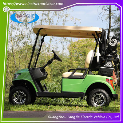 Puissante voiture électrique de golf de club 2 places avec moteur AC 48V 4KW voiture de golf à basse vitesse