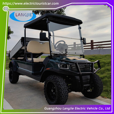 8 à 10 heures de recharge voiture de club électrique moteur à courant alternatif 48 volts 2 places Golf Buggy pour le parking