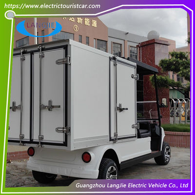 Véhicule de livraison électrique à 2 places Moteur AC 48V Aéroport Chariot électrique Pour le stationnement