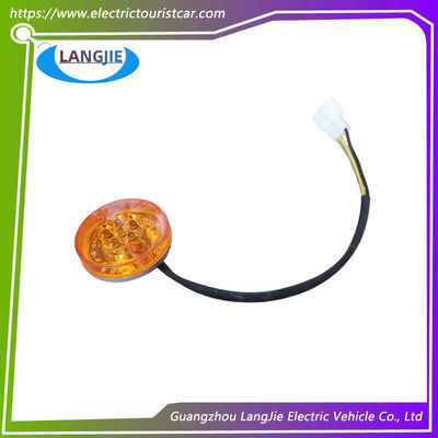 Lampes arrière à LED, feux de frein Circulaire Marshell Orange 12V Feux d'indicateur d'arrêt Accessoires de chariot de golf