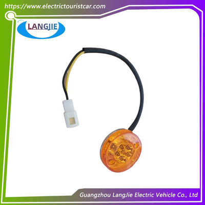 Lampes arrière à LED, feux de frein Circulaire Marshell Orange 12V Feux d'indicateur d'arrêt Accessoires de chariot de golf