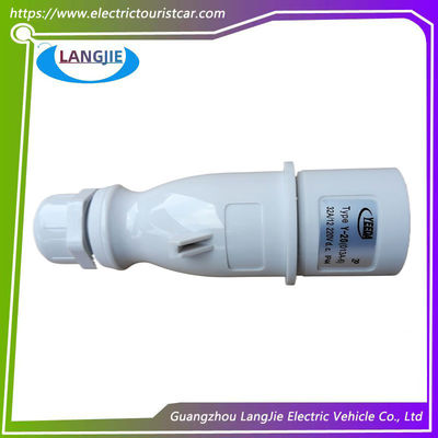Bouton de charge pour chariot de golf Y-20 013A-6 IP44 2P pour chariots de golf et bus de tourisme