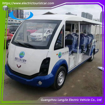 Autobus électrique polyvalent pour le tourisme 14 places Voiture de club de gaz Voiture de golf pour hôtel