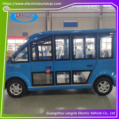 Resort 10 places voiture électrique porte fermée type électrique Bus touristique pour le parc