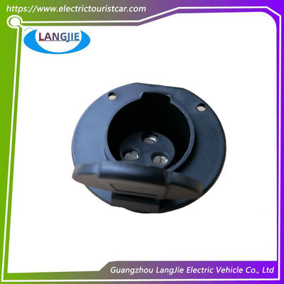 Socket de charge noir circulaire EAGLE accessoires de bus touristiques