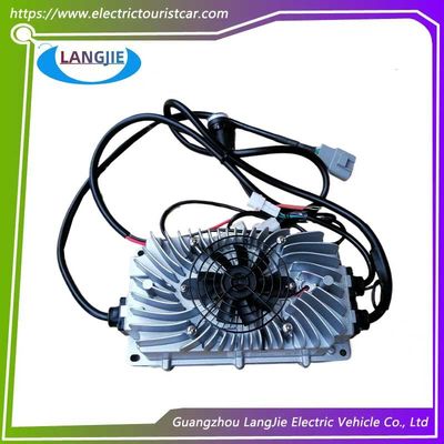 Chargeur de batterie au lithium intelligent de 72V imperméable à l'eau HXHF-7215MCW-V1.5 pour chariot de golf Marshell