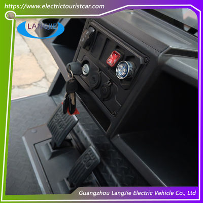 Voiture électrique à 2 places Moteur AC Voiture électrique de golf 48V Voiture de villégiature pour hôtel