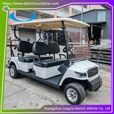 Un bon prix. Autos électriques à quatre places moteur à courant alternatif voiture de club sur mesure chariots de golf pour le parc de balle en ligne