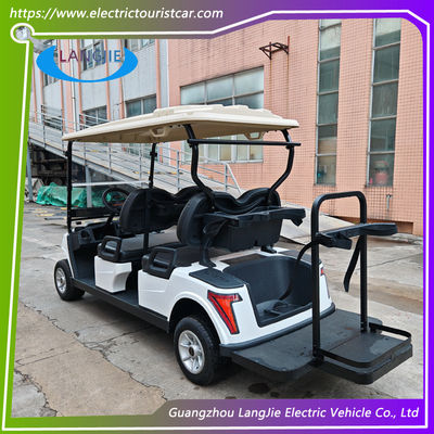 Un bon prix. Voiture électrique à quatre places Club AC Voiture de golf avec phares et feux arrière pour le parking en ligne