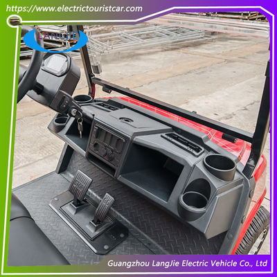 4 places voiture de tourisme électrique 5kw moteur AC 80km portée haute performance et durable pour les terrains de golf et les stations balnéaires