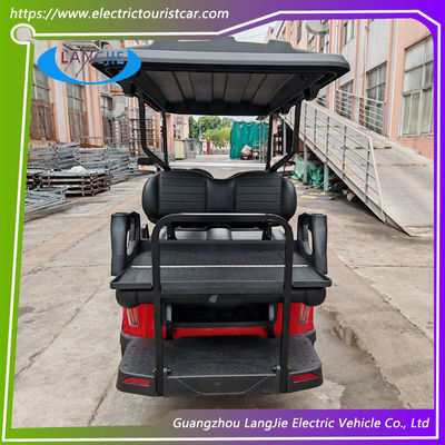 4 places voiture de tourisme électrique 5kw moteur AC 80km portée haute performance et durable pour les terrains de golf et les stations balnéaires