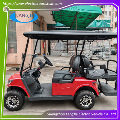 Un bon prix. Voiture électrique à 4 places à basse vitesse Voiture électrique à 4 roues Voiture de golf électrique pour location de voitures touristiques en ligne