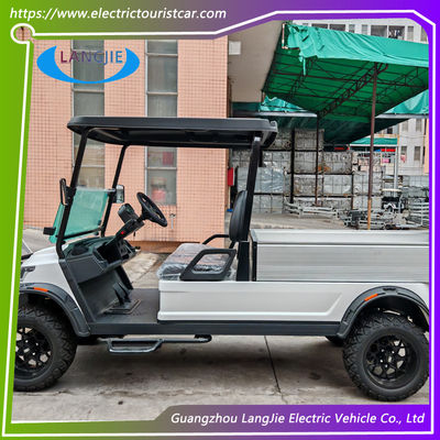 Voiture de golf électrique à moteur de 48 V pour 2 personnes Voiture de bagages électrique avec chargement pour hôtel