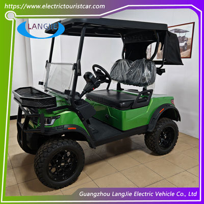 Un bon prix. Voiture électrique de golf à 4 roues 48V moteur AC 2 places Voiture électrique pour voiture de villégiature en ligne