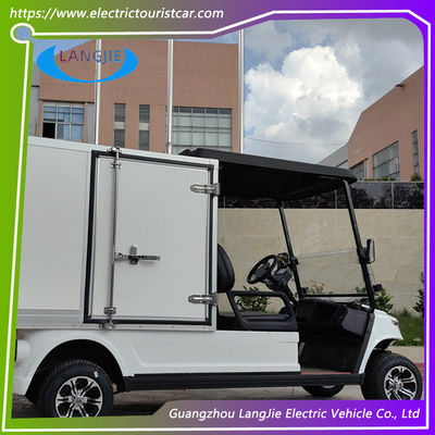 Véhicule de livraison électrique à 2 places Moteur AC 48V Aéroport Chariot électrique Pour le stationnement
