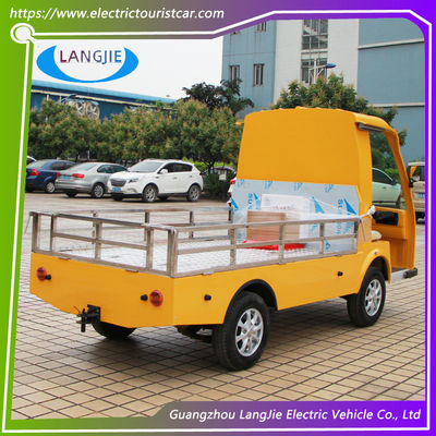 2 places Hôtel Buggy Car AC Moteur Chariot de bagages électrique 48V batterie alimentée pour le stationnement