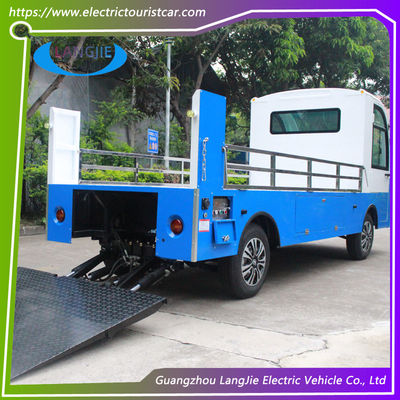 48V voiture de fret électrique 2 places camionnette de transport électrique 5KW pour l'aéroport