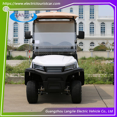 Un bon prix. Voiture de golf électrique à deux places 48V AC Hôtel Buggy Car avec boîte de chargement sur le toit en ligne