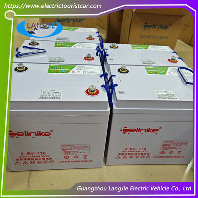 Batterie au plomb acide pour voiture de golf 3-EV-170 LVTONG Pour pièces de performance de voiture de club
