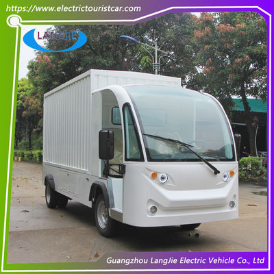 Mini-camion électrique pour 2 personnes avec toit 5 kW moteur puissant à la main gauche pour l'hôtel