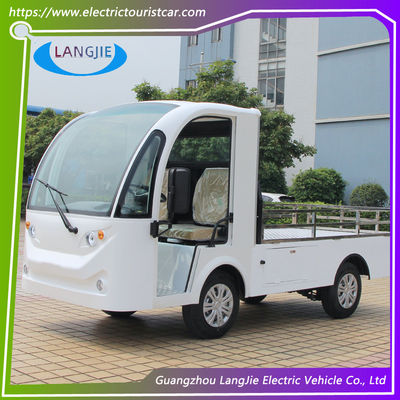 Un bon prix. Véhicule de livraison électrique blanc à 2 places AC 48V Véhicules utilitaires électriques pour usine en ligne