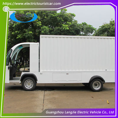 2 places 1200 kg petit chariot de bagages électrique moteur AC 72V voiture de fret électrique pour l'aéroport