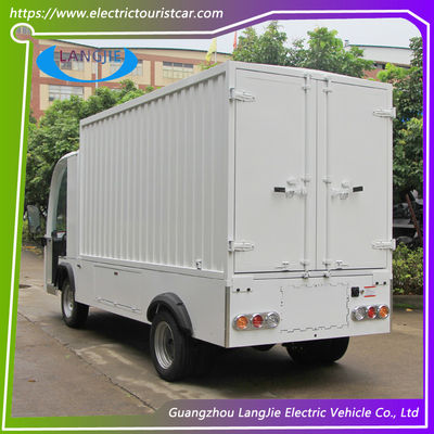 2 places 1200 kg petit chariot de bagages électrique moteur AC 72V voiture de fret électrique pour l'aéroport