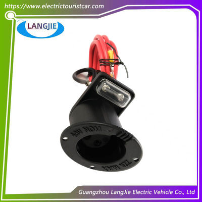CIub Car Electric Golf Cart Socket de charge avec trois cœurs tête ronde 101802101