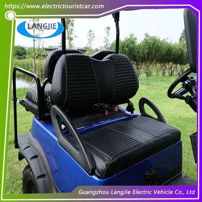Voiture de club DS Golf Coussin avant voiture Double modèle diamant Siège Noir Ensemble d'accessoires