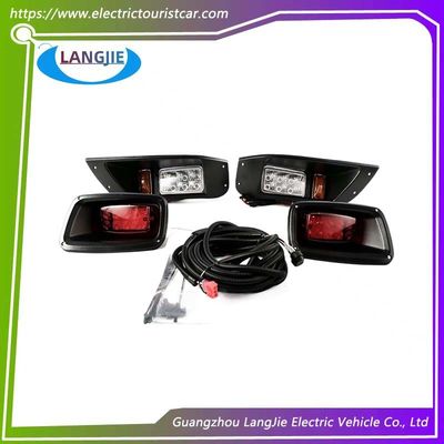 Un bon prix. Pièces de chariot de golf de haute qualité avec des phares LED réglables et un kit de feux arrière en ligne