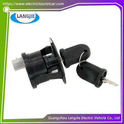 Accessoire de commutateur à clé noire circulaire pour chariot de golf EZGO RXV