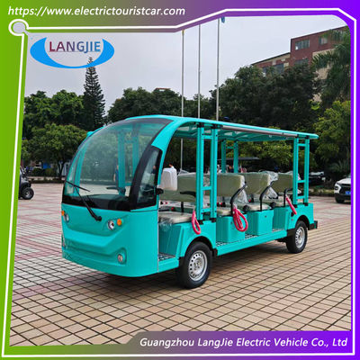 7.5kW moteur à courant alternatif 11 sièges voiture de tourisme électrique vitesse maximale 30km/h pour le transport en zone publique