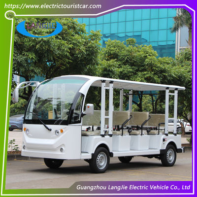 72V 7.5KW Université voiture électrique touristique 11 sièges batterie 6v * 12pcs Pour la location de voiture touristique