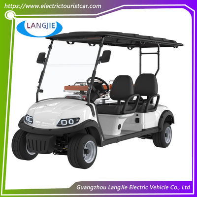 Un bon prix. 2 sièges + 1 lit Voiture de golf électrique moteur AC 5 kW voiture d'ambulance électrique pour l'hôpital en ligne