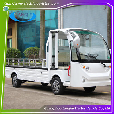 72V 7.5KW moteur à courant alternatif chariot de bagages électrique avec boîte de chargement et 2 places chariot de golf blanc pour hôtel