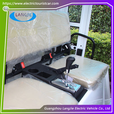 2 sièges chariot de marchandises 72V 7.5KW AC moteur électrique chariots de bagages Boîte de chargement pour le parc d'usine