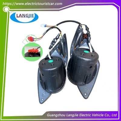 Les feux arrière à LED de la Yamaha Golf Cart et les phares halogènes