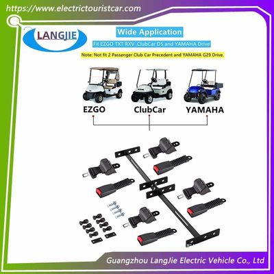 Kit de ceinture de sécurité EZGO TXT à 4 places pour chariot de golf à quatre roues