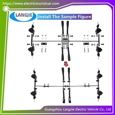 Kit de ceinture de sécurité de voiture avec support